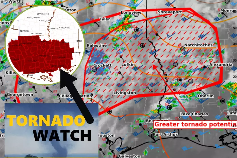 Deadly Tornado Outbreak Possible For East Texas, Watch Issued