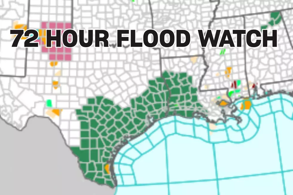 Lufkin and Nacogdoches Under Flood Watch Through Memorial Day